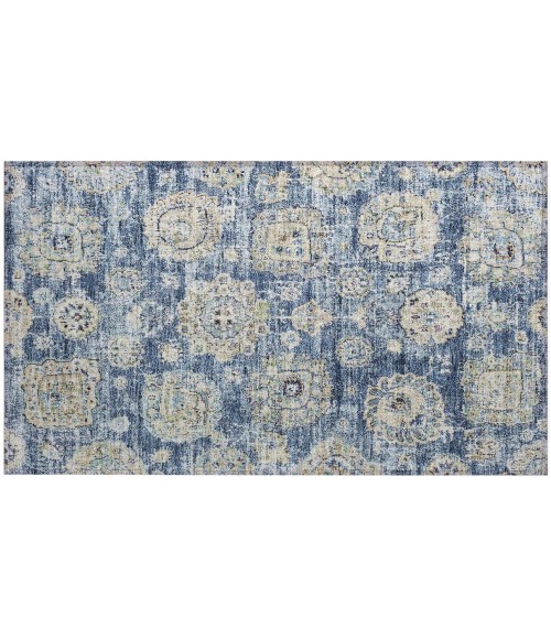Chantille ACN634 Blue 1'8" x 2'6" Rug