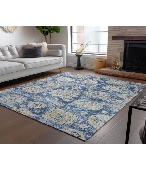 Chantille ACN634 Blue 3' x 5' Rug