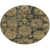 Addison Chantille ACN634 Charcoal 8 ft. x 8 ft. Round Rug