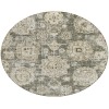 Addison Chantille ACN634 Taupe 8 ft. x 8 ft. Round Rug
