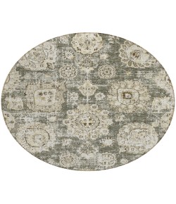 Addison Chantille ACN634 Taupe 8 ft. x 8 ft. Round Rug