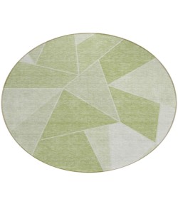 Addison Chantille ACN636 Aloe 8 ft. x 8 ft. Round Rug