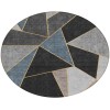 Addison Chantille ACN636 Blue 8 ft. x 8 ft. Round Rug