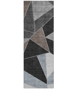 Addison Chantille ACN636 Chocolate 2 ft. 3 in. x 7 ft. 6 in. Runner Rug
