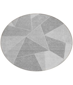 Addison Chantille ACN636 Gray 8 ft. x 8 ft. Round Rug