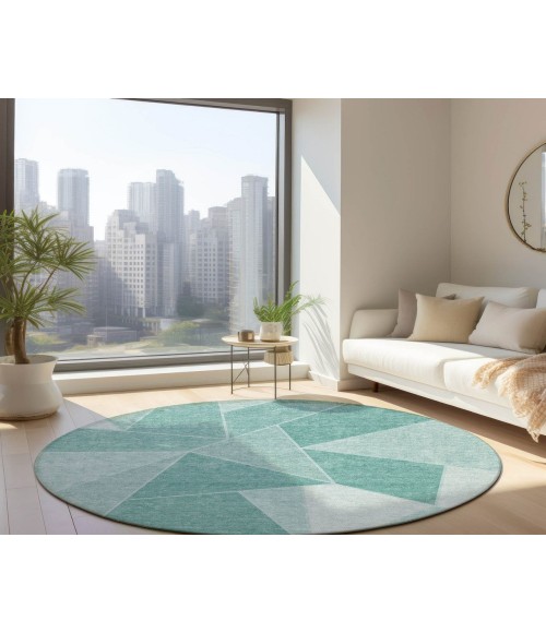 Chantille ACN636 Teal 8' x 8' Rug