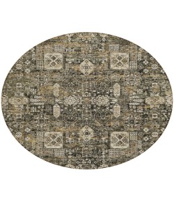 Addison Chantille ACN637 Coffee 8 ft. x 8 ft. Round Rug
