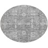 Addison Chantille ACN637 Gray 8 ft. x 8 ft. Round Rug