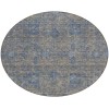 Addison Chantille ACN637 Khaki 8 ft. x 8 ft. Round Rug