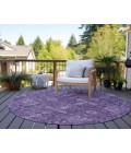 Chantille ACN637 Purple 8' x 8' Rug