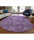 Chantille ACN637 Purple 8' x 8' Rug