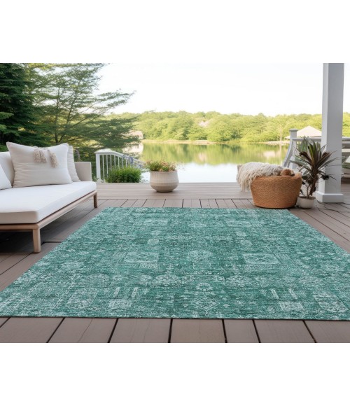 Chantille ACN637 Teal 3' x 5' Rug