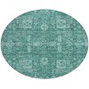 Addison Chantille ACN637 Teal 8 ft. x 8 ft. Round Rug