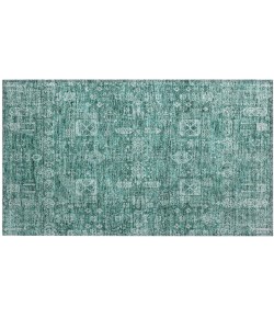 Addison Chantille ACN637 Teal 1 ft. 8 in. x 2 ft. 6 in. Rectangle Rug