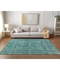 Chantille ACN637 Teal 3' x 5' Rug
