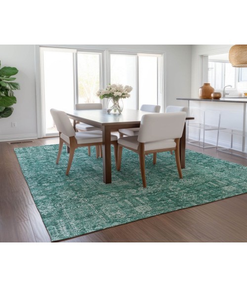 Chantille ACN637 Teal 3' x 5' Rug