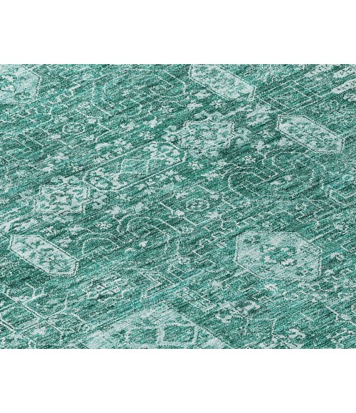 Chantille ACN637 Teal 1'8" x 2'6" Rug