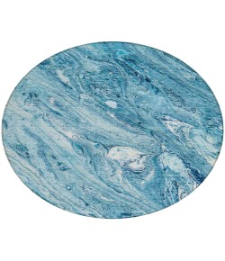 Addison Chantille ACN640 Sky 8 ft. x 8 ft. Round Rug