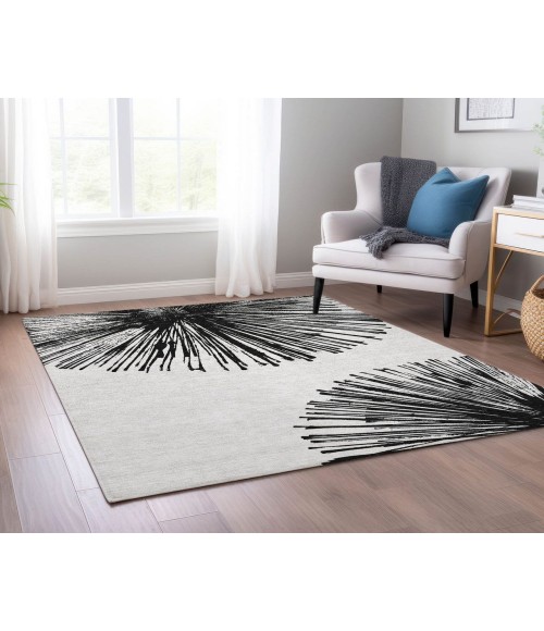 Chantille ACN642 Black 2'6" x 3'10" Rug