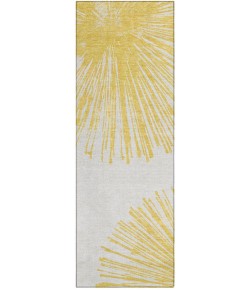 Addison Chantille ACN642 Gold 2 ft. 3 in. x 7 ft. 6 in. Runner Rug