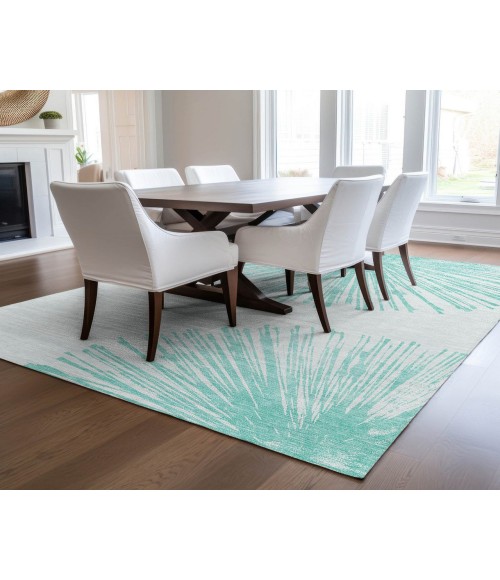 Chantille ACN642 Teal 5' x 7'6" Rug