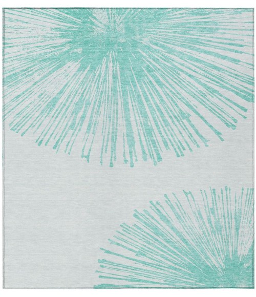 Chantille ACN642 Teal 5' x 7'6" Rug