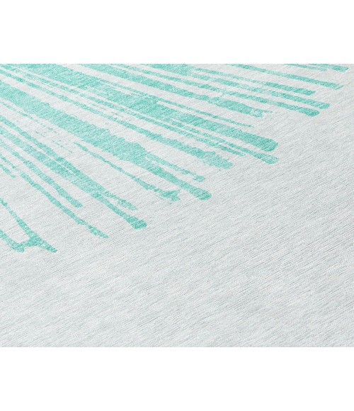 Chantille ACN642 Teal 5' x 7'6" Rug