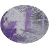 Addison Chantille ACN645 Purple 8 ft. x 8 ft. Round Rug