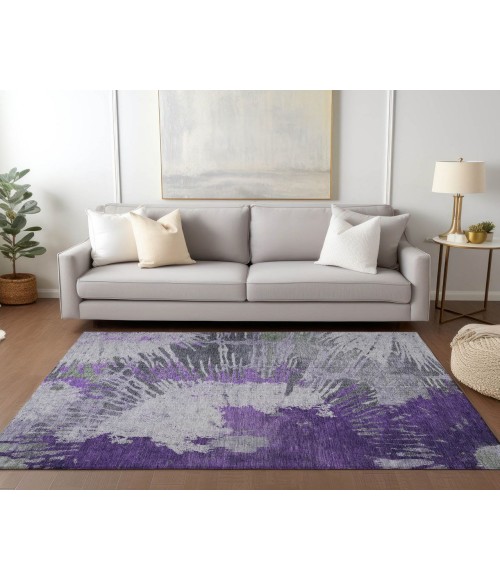 Chantille ACN645 Purple 8' x 10' Rug