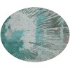 Addison Chantille ACN645 Teal 8 ft. x 8 ft. Round Rug