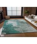 Chantille ACN645 Teal 5' x 7'6" Rug