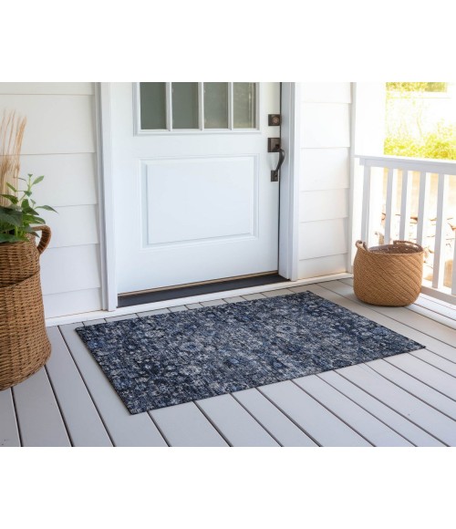 Chantille ACN651 Blue 1'8" x 2'6" Rug
