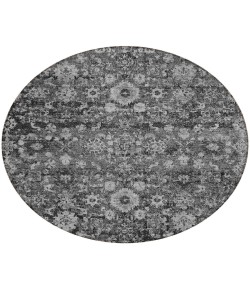 Addison Chantille ACN651 Gray 8 ft. x 8 ft. Round Rug
