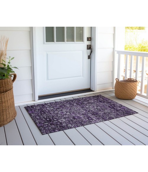Chantille ACN651 Purple 1'8" x 2'6" Rug