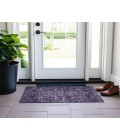 Chantille ACN651 Purple 1'8" x 2'6" Rug