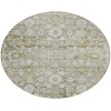 Addison Chantille ACN651 Taupe 8 ft. x 8 ft. Round Rug