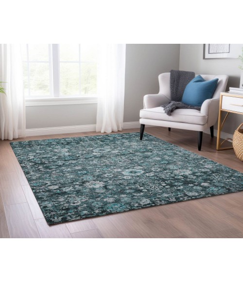 Chantille ACN651 Teal 10' x 14' Rug