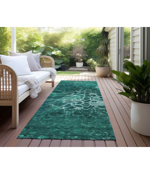 Chantille ACN652 Teal 2'3" x 7'6" Rug