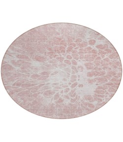 Addison Chantille ACN653 Pink 8 ft. x 8 ft. Round Rug