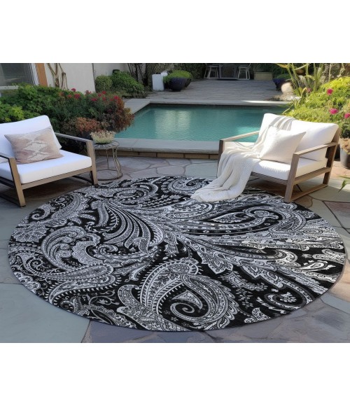 Chantille ACN654 Black 8' x 8' Rug