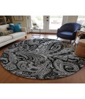 Chantille ACN654 Black 8' x 8' Rug