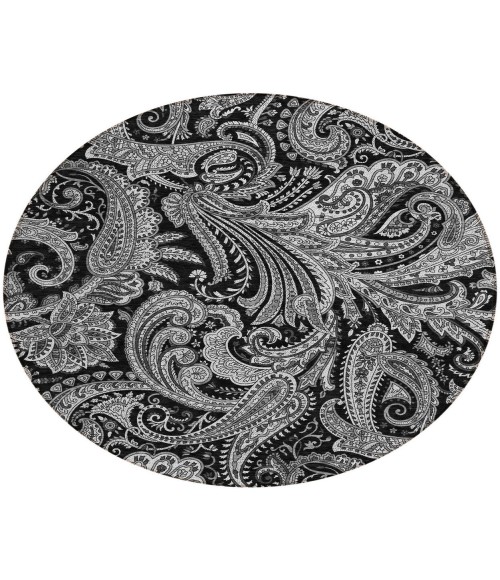 Chantille ACN654 Black 8' x 8' Rug