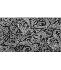 Addison Chantille ACN654 Black 1 ft. 8 in. x 2 ft. 6 in. Rectangle Rug