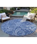 Chantille ACN654 Navy 8' x 8' Rug
