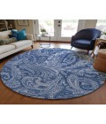 Chantille ACN654 Navy 8' x 8' Rug