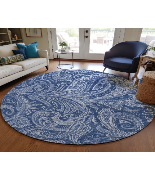 Chantille ACN654 Navy 8' x 8' Rug