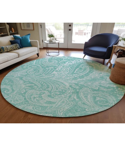 Chantille ACN654 Teal 8' x 8' Rug