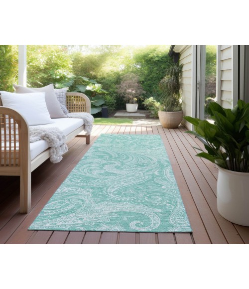 Chantille ACN654 Teal 2'3" x 7'6" Rug