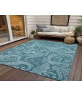 Chantille ACN654 Turquoise 2'6" x 3'10" Rug