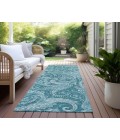 Chantille ACN654 Turquoise 2'3" x 7'6" Rug